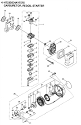 471-ht230s-hedgetrimmer hedgetrimmers part diagram