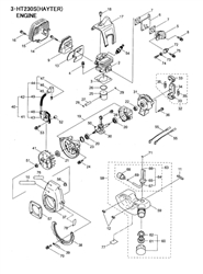 471-ht230s-hedgetrimmer hedgetrimmers part diagram