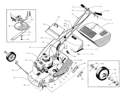 harrier-2-19-046 harrier-2-19-lawnmowers part diagram