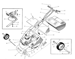harrier-2-19-046 harrier-2-19-lawnmowers part diagram