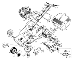 harrier-2-19-083 harrier-2-19-lawnmowers part diagram
