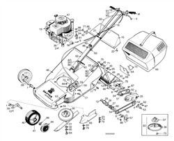 harrier-2-19-083 harrier-2-19-lawnmowers part diagram