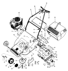 harrier-2-19-216 harrier-2-19-lawnmowers part diagram
