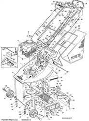 harrier-41-306-lawnmower harrier-41-lawnmowers part diagram