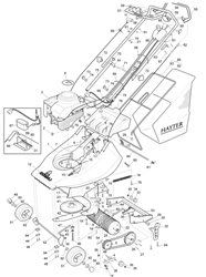 harrier-41-306-lawnmower harrier-41-lawnmowers part diagram