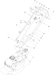 harrier-41-375-autodrive harrier-41-lawnmowers part diagram