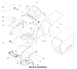 harrier-41-376-autodrive harrier-41-lawnmowers part diagram