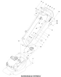 harrier-41-376-autodrive harrier-41-lawnmowers part diagram