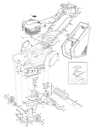 harrier-41-410-lawnmower harrier-41-lawnmowers part diagram