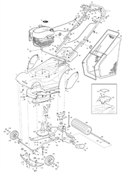 harrier-41-410-lawnmower harrier-41-lawnmowers part diagram