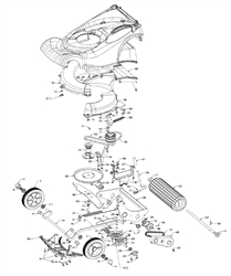 harrier-41-410-lawnmower harrier-41-lawnmowers part diagram