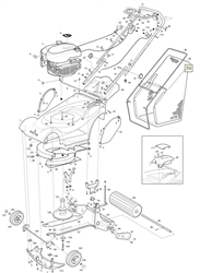 harrier-41-410-lawnmower harrier-41-lawnmowers part diagram