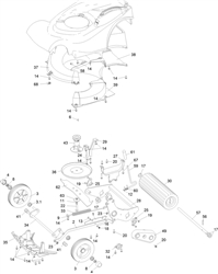 harrier-41-410-lawnmower harrier-41-lawnmowers part diagram