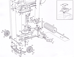 harrier-41-410-lawnmower harrier-41-lawnmowers part diagram