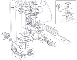 harrier-41-411-lawnmower harrier-41-lawnmowers part diagram
