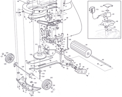 harrier-41-412-lawnmower harrier-41-lawnmowers part diagram