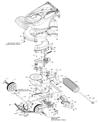 harrier-41-412-lawnmower harrier-41-lawnmowers part diagram
