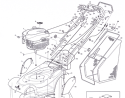 harrier-41-412-lawnmower harrier-41-lawnmowers part diagram