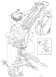 harrier-41-412-lawnmower harrier-41-lawnmowers part diagram