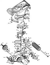 harrier-41-412-lawnmower harrier-41-lawnmowers part diagram