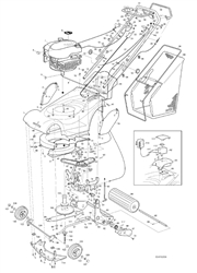 harrier-41-413-lawnmower harrier-41-lawnmowers part diagram