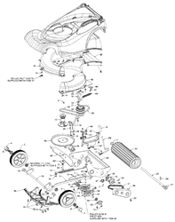 harrier-41-413-lawnmower harrier-41-lawnmowers part diagram