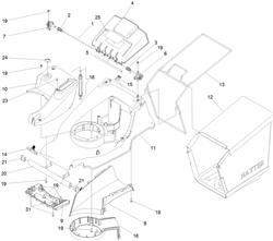 harrier-41-pro-379 harrier-41-lawnmowers part diagram