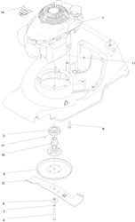 harrier-41-pro-379 harrier-41-lawnmowers part diagram