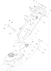 harrier-41-pro-379 harrier-41-lawnmowers part diagram