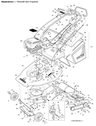 harrier-48-219-lawnmower harrier-48-lawnmowers part diagram
