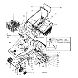 harrier-48-219-lawnmower harrier-48-lawnmowers part diagram