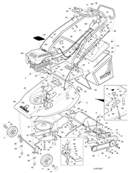 harrier-48-219-lawnmower harrier-48-lawnmowers part diagram