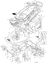 harrier-48-220-lawnmower harrier-48-lawnmowers part diagram