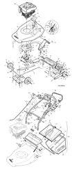 harrier-48-419-lawnmower harrier-48-lawnmowers part diagram
