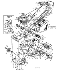 harrier-48-481-lawnmower harrier-48-lawnmowers part diagram