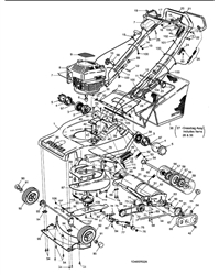 harrier-48-485-lawnmower harrier-48-lawnmowers part diagram