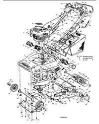 harrier-48-485-lawnmower harrier-48-lawnmowers part diagram