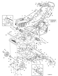 harrier-48-486-lawnmower harrier-48-lawnmowers part diagram