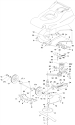 harrier-48-autodrive-es harrier-48-lawnmowers part diagram