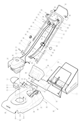 harrier-48-autodrive harrier-48-lawnmowers part diagram