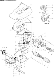harrier-48-autodrive harrier-48-lawnmowers part diagram