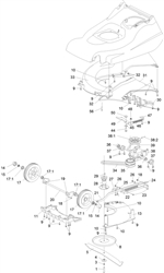harrier-48-autodrive harrier-48-lawnmowers part diagram