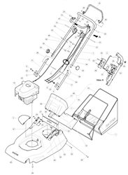 harrier-48-blade-brake harrier-48-lawnmowers part diagram