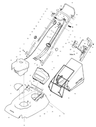 harrier-48-blade-brake harrier-48-lawnmowers part diagram