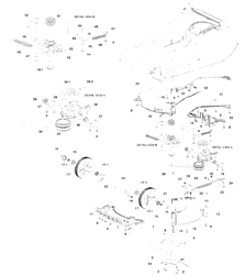 harrier-48-blade-brake harrier-48-lawnmowers part diagram