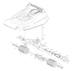 harrier-48-blade-brake harrier-48-lawnmowers part diagram
