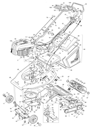 harrier-56-340-lawnmower harrier-56-lawnmowers part diagram