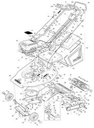 harrier-56-341-lawnmower harrier-56-lawnmowers part diagram