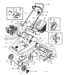 harrier-56-341-lawnmower harrier-56-lawnmowers part diagram