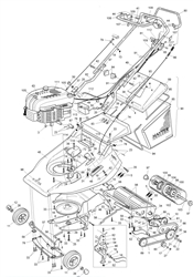 harrier-56-341-lawnmower harrier-56-lawnmowers part diagram